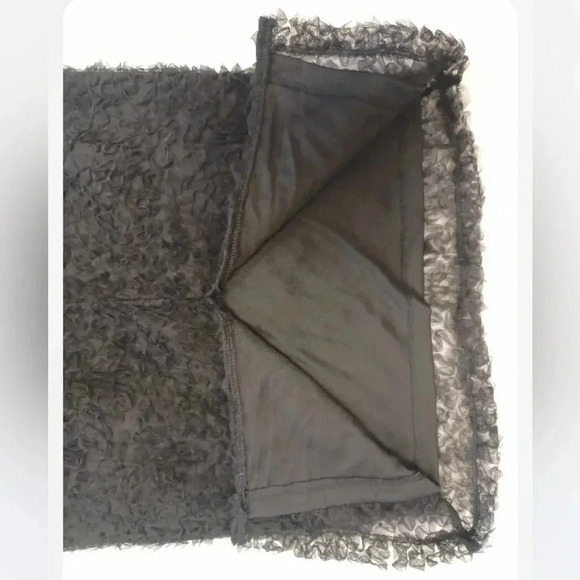 💥HOST PICKx2💥 ASOS Design Scuba Bandeau Black Floral Lace Midi Dress Size 6 - Picture 13 of 15